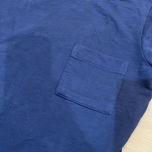 Crewneck navy blue sweatshirt - Picture 2 of 7